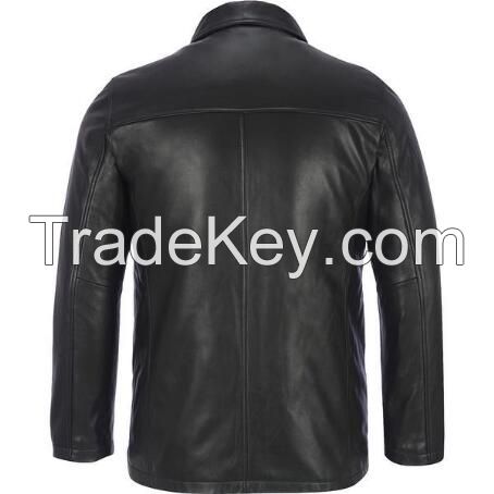 WOSAWE Custom Motorcycle leather jacket New style leather motorcycle