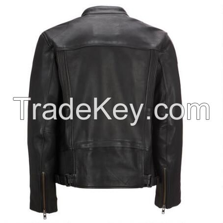 High Quality Men Cow Leather Motorbike Jackets For Professional Racers