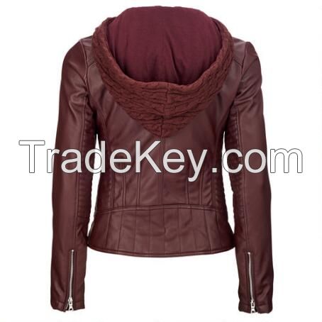 winter jacket hood replacement/leather jacket made pakistan/woman jacket