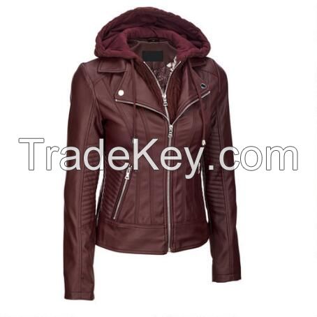 winter jacket hood replacement/leather jacket made pakistan/woman jacket