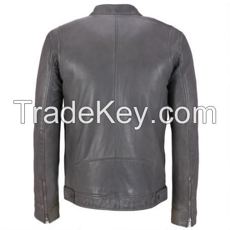 Leather Motorbike Team Racing Jackets For Gents