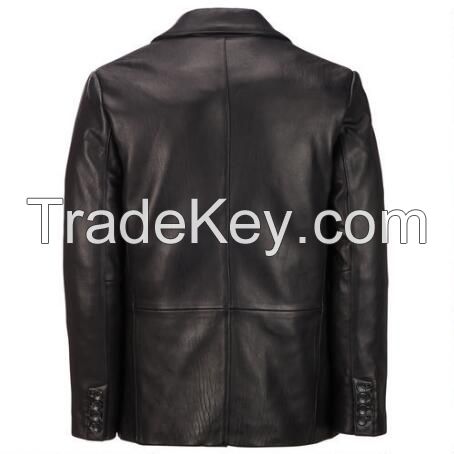 Haining new fur one male leather men short fur coat of cultivate one's morality