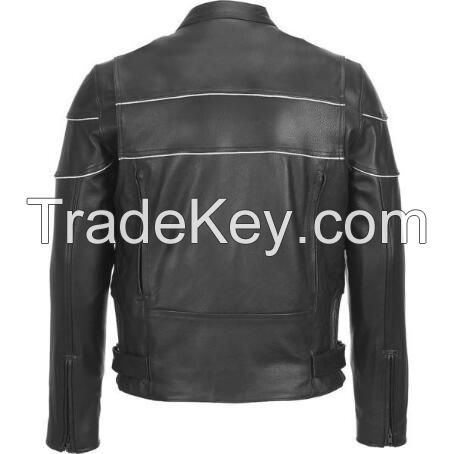 2017 Winter Hot Big Sale Fashion Men Antique Leather Cycle Jacket In Pakistan