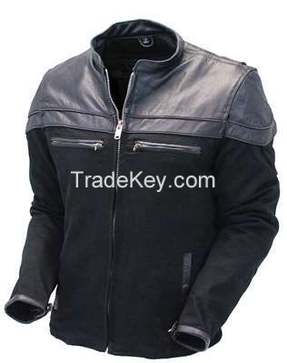 Manufacturer cheap jacket men motorcycle pu leather jacket