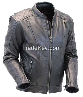 best quality man leather motorcycle jacket