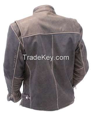 winter motorcycle genuine leather jacket men short lamb real fur leather coats