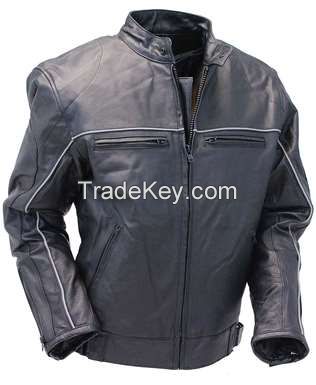 Men Fashion Good Look Genuine Leather Jackets Motorcycle Coats Jackets