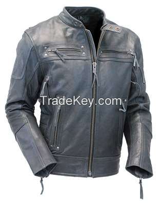 Winter Motorcycle Jacket Men Leather Jacket/ Motorcycle Custom Leather Men