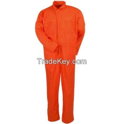 Men's Orange Red Kap Coveralls