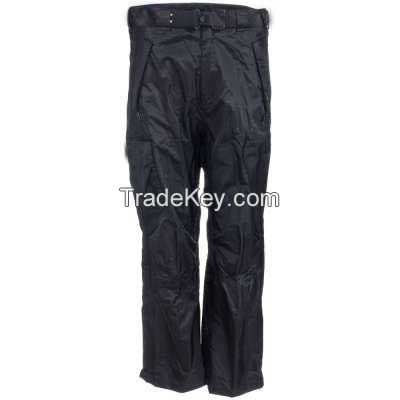 Black Nylon  Rain Pants