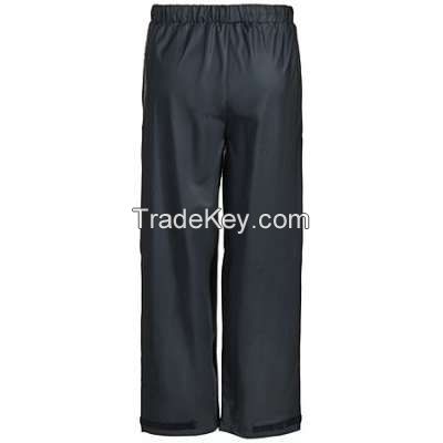 Men's Black Waterproof Rain Pants