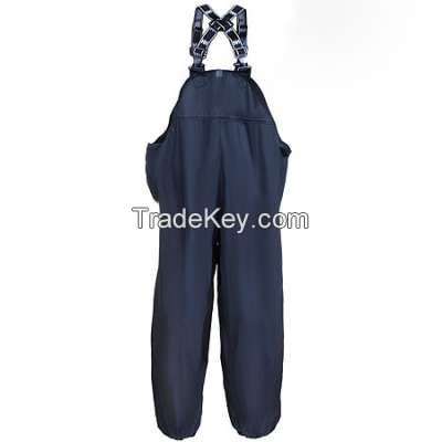 Navy blue Waterproof Rain Bib Pants