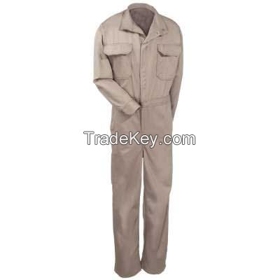 Khaki Work Coveralls