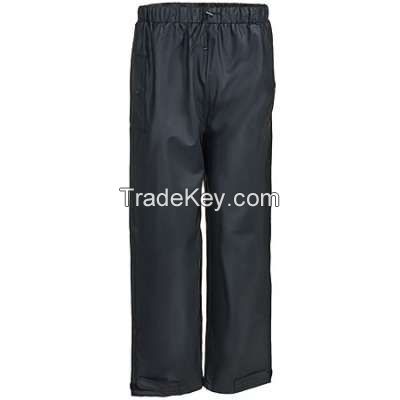Men's Black Waterproof Rain Pants