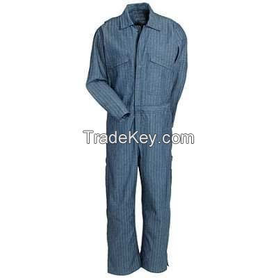Wrinkle Resistant Work Coveralls