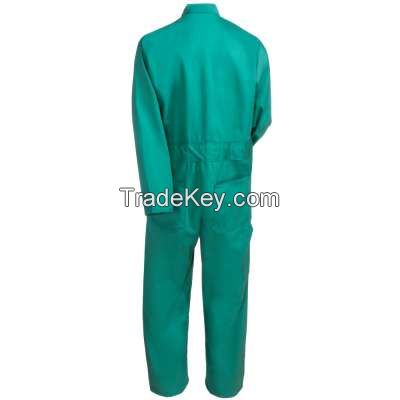 Green Steiner Cotton Coveralls