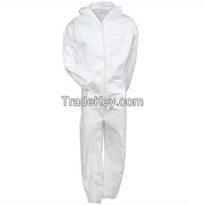 White Hooded Coveralls