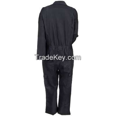 Women's Black Work Coveralls