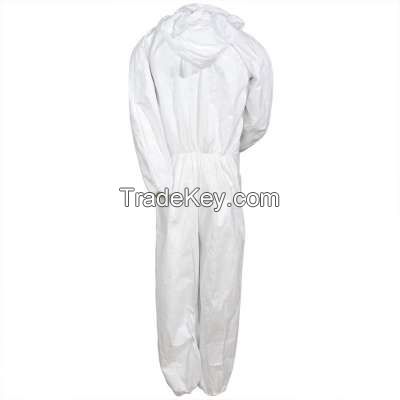 White Hooded Coveralls