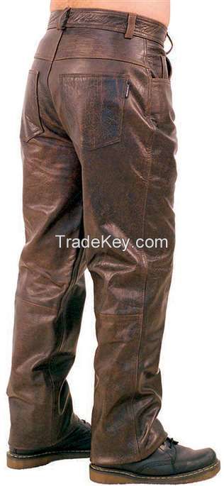 High Quality biker styles Motorcycle Leather Pants 