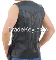 Best Quality Fashion Man Leather Vest,