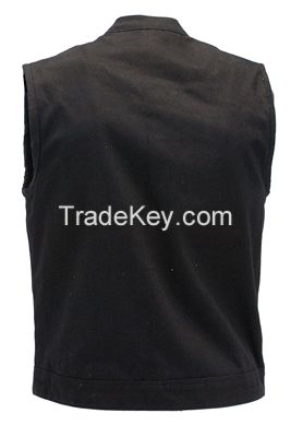 New Custom Design Men Leather Vest