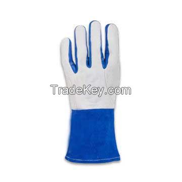 The best leather TIG full leather safety cuff miller welding gloves