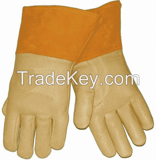 Yellow Color Safety Gloves