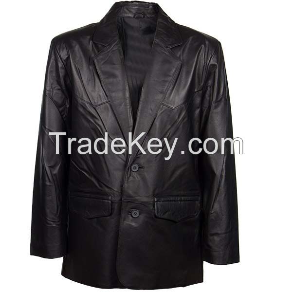 coat with leather