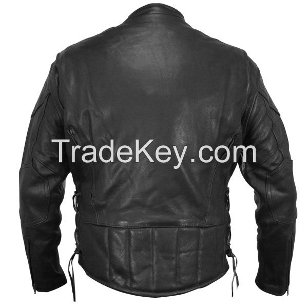womens black leather jacket with gold hardware