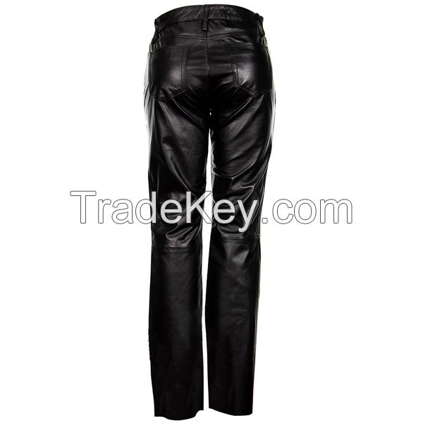 leather pants bike