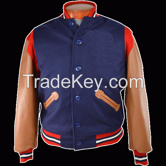 Men british fashion baseball jacket varsity jackets