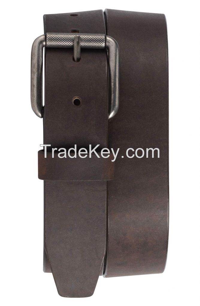 mens suede belt