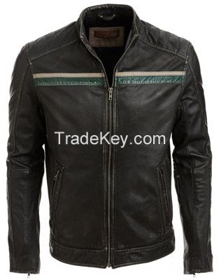 long black leather coat