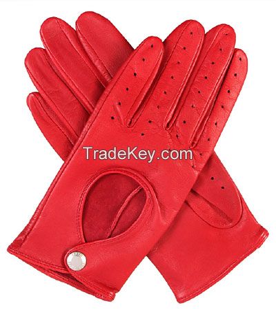 stylish leather gloves