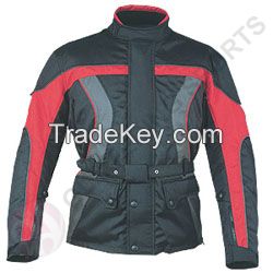 textile biker jacket