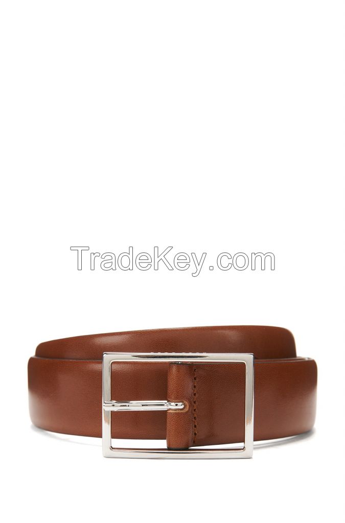 man fashionable cheap strong genuine leather belt men