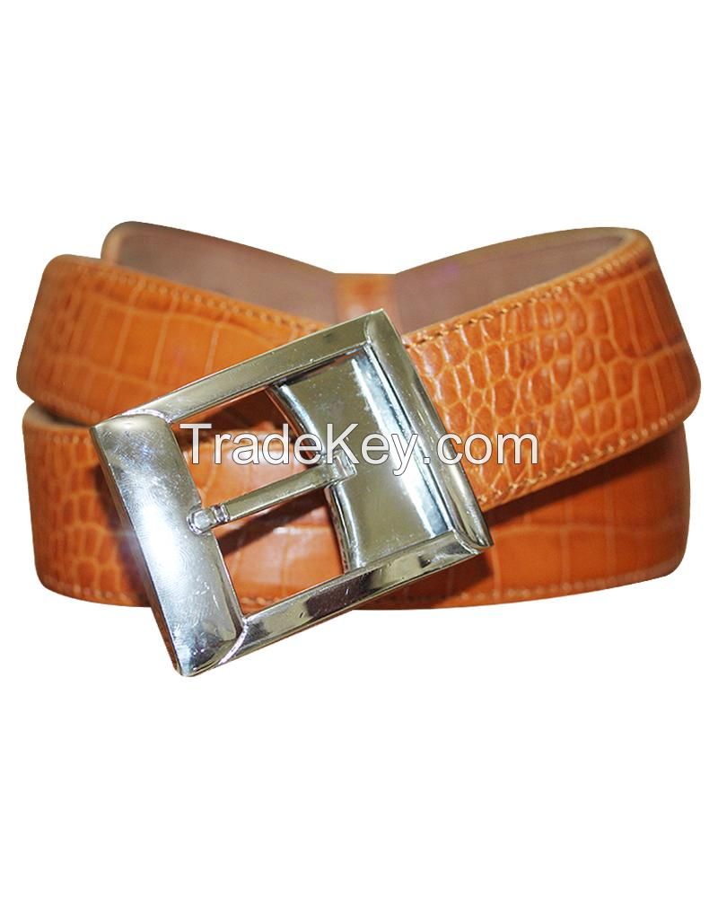 Fashionable and High quality man apparel leather belt at reasonable prices