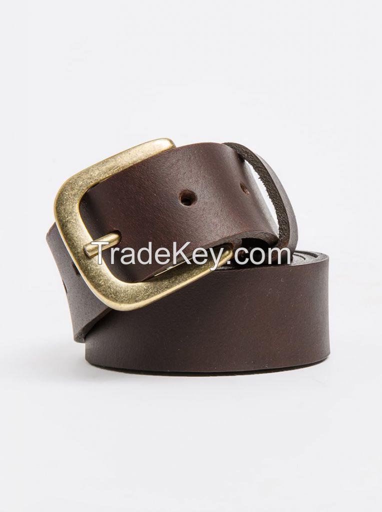 Hot sale man business leisure leather belt