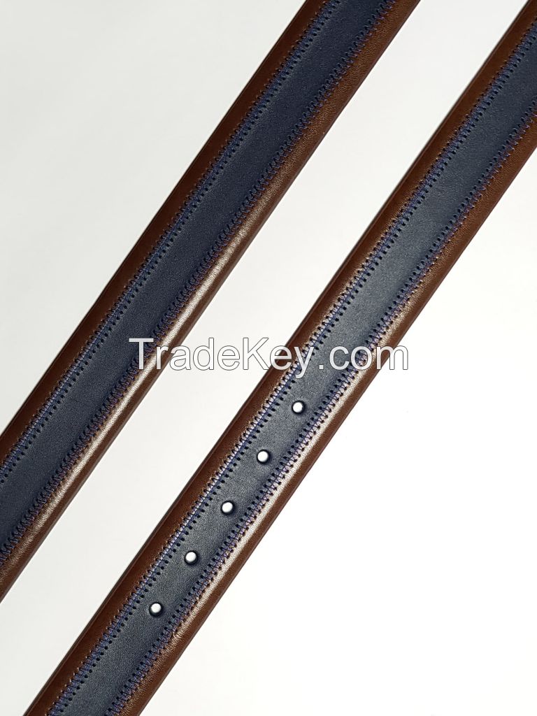 Hot sale man business leisure leather belt