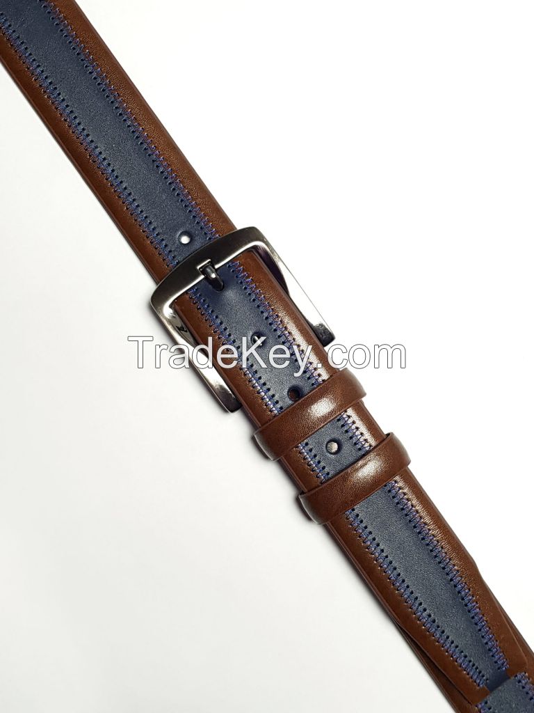 Hot sale man business leisure leather belt