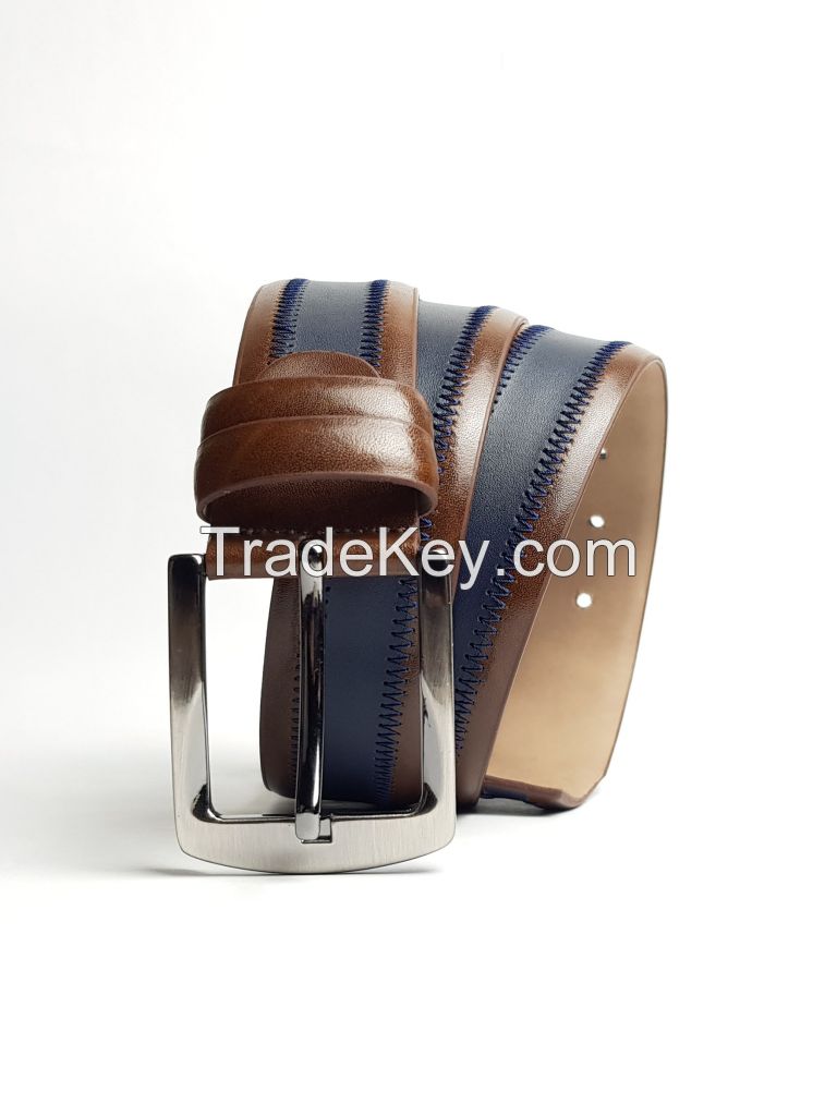 Hot sale man business leisure leather belt