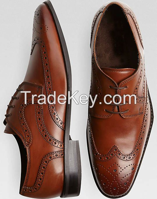 Good quality made in pakistan brown black new italy design men leather shoes dress shoes