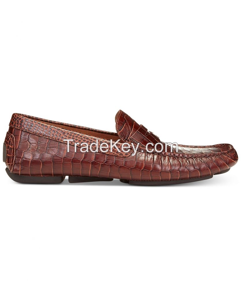 Best selling flat fashion man leather dress casual shoe