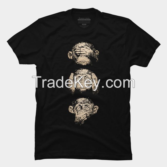 Men Custom Silk Screen Printing T-shirt