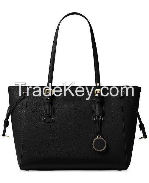  Black 'Ferne' leather hand bag