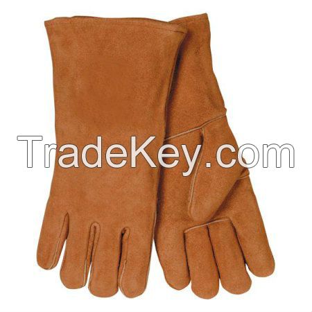 COW SPLIT WELDING GLOVES, welding safety gloves