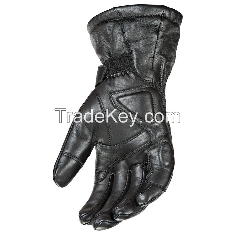 2018 new  black leather gloves motorbike