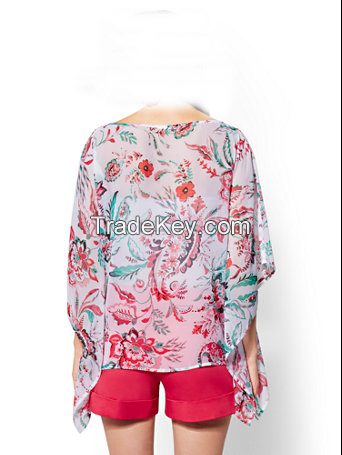 new flower design top and blouse