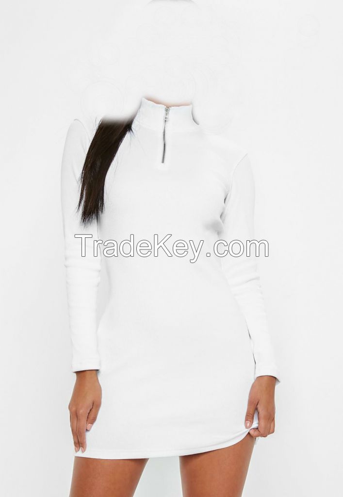 2018 new white party dress